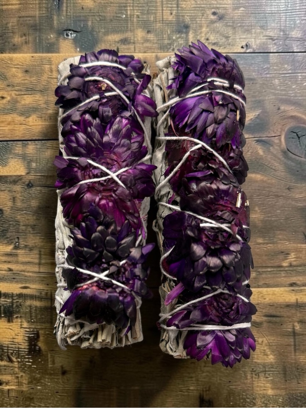 Sage Bundle - Purple Strawflower - Picture 2 of 3